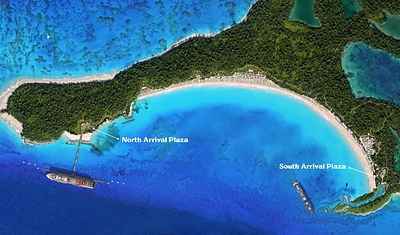 Half Moon Cay, the highly rated exclusive destination in The Bahamas, is being enhanced and renamed RelaxAway, Half Moon Cay.