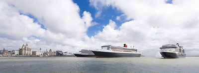 Queen Elizabeth, Queen Mary 2 and Queen Victoria came together in 2015 to celebrate Cunard's 175th anniversary. The meeting of the Four Queens in Liverpool, now including Queen Anne, will mark the first time Cunard's four ships will come together in the brand's spiritual home.