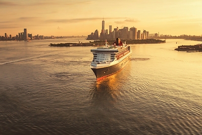 Guests sailing aboard Queen Mary 2 will enjoy a front row seat to the Sail4th 250 celebrations and fireworks display