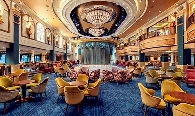 The luxurious 2,000-guest ship completed a transformative refit* in Singapore