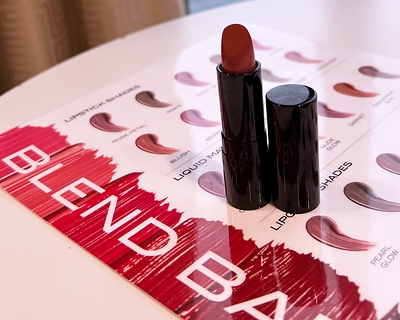 Holland America Line introduces Blend Bar — the first lipstick blending bar at sea.
