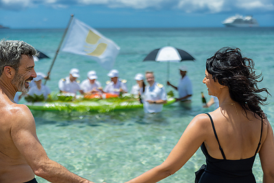 Seabourn Caviar in the Surf