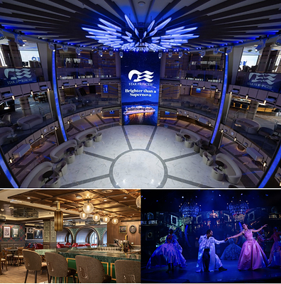 Star Princess Piazza, O'Malley's Irish Pub, Original Theatrical Show: Meridian