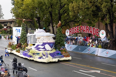 Tournament of Roses Parade Star Princess Float